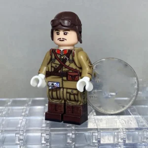 Minifigure – Japanese Tank Crewman from World War II 2 (LEGO Alternative)