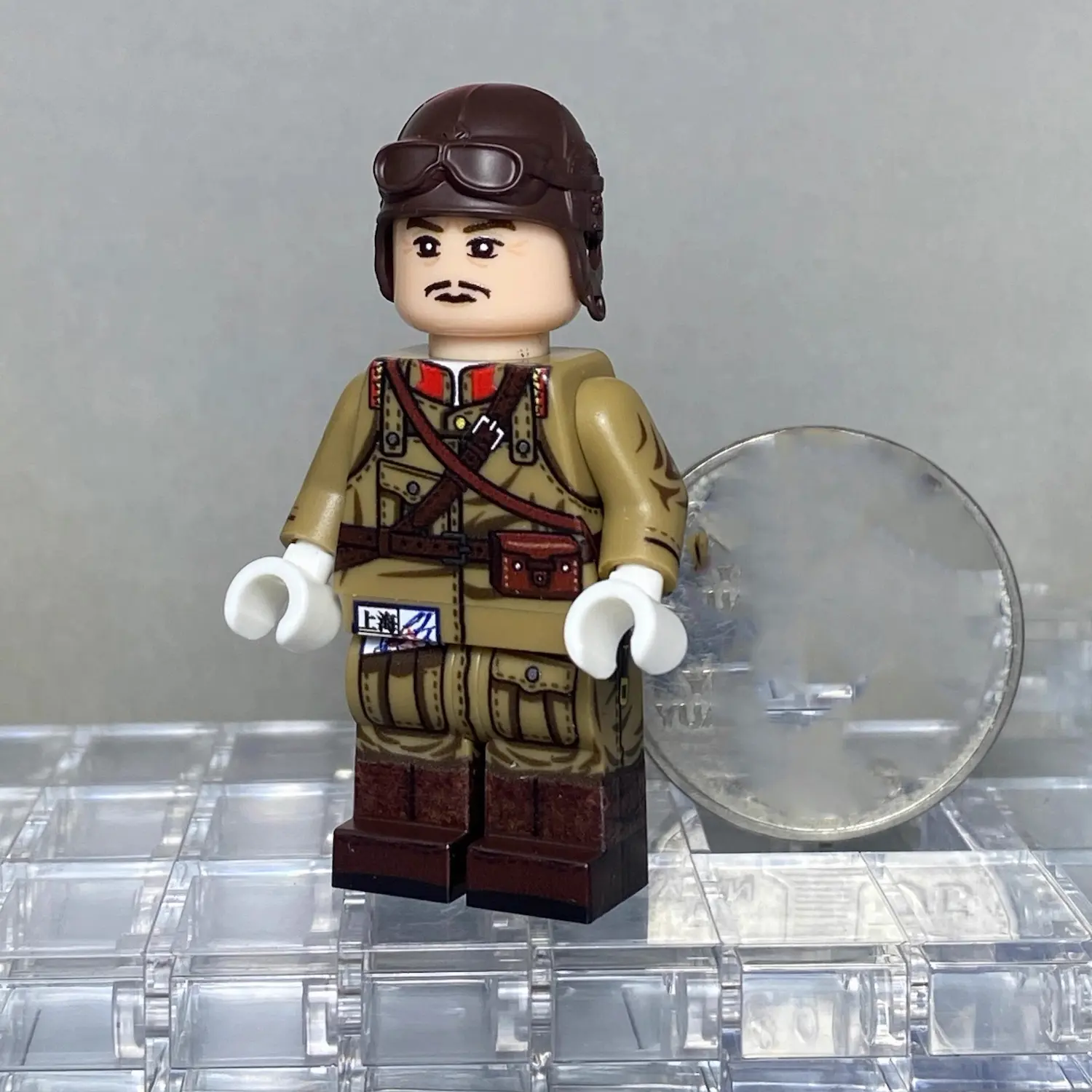Minifigure – Japanese Tank Crewman from World War II 2 (LEGO Alternative)