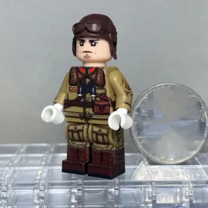 Minifigure – Japanese Tank Crewman from World War II (LEGO Alternative)