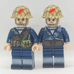 Minifigure – Japanese soldiers Special Naval Landing Forces (SNLF) of the Imperial Japanese Navy during World War II (LEGO Alternative)