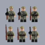 Minifigure – Soviet Red Army World War II (LEGO Compatible)