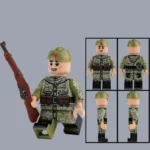 Minifigure – Soviet Red Army scout or sniper World War II (LEGO Compatible)