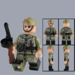 Minifigure – Soviet Red Army soldier scout razvedchik or combat engineer (LEGO Compatible)