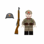 Minifigure – Soviet infantryman from the World War II era 3 (LEGO Compatible)