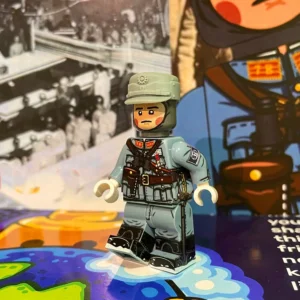 Minifigure – a soldier from the Chinese Northeast Army 2 (LEGO Compatible)