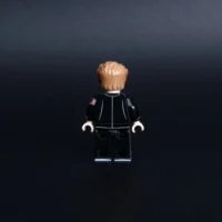 the back of Minifigure - high-ranking officer of the German Schutzstaffel (SS), depicted in a formal evening dress uniform from the World War II (LEGO Compatible)