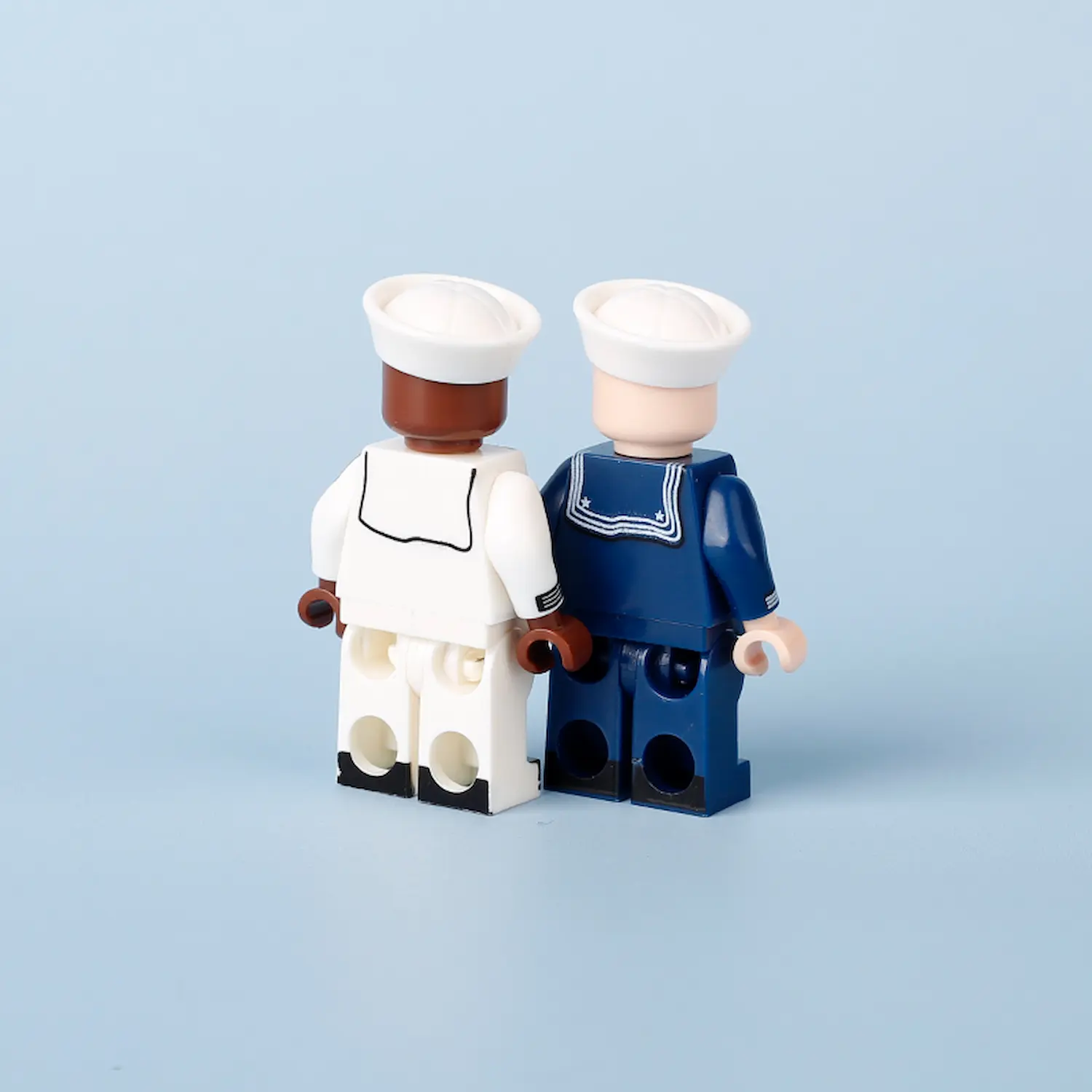 Minifigure - two United States Navy Sailors (LEGO Compatible)