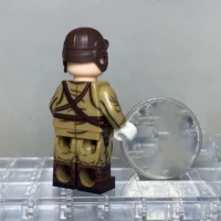 Minifigure – Japanese Tank Crewman from World War II 2 (LEGO Alternative)