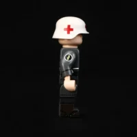 Minifigure - 2 German combat medics (Sanitäter) equipped to act as stretcher-bearers (Krankenträger) World War II (LEGO Compatible)