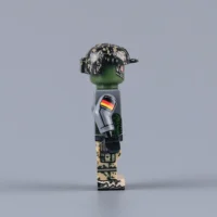 the right side of Minifigure - modern special forces operator from Germany's elite Kommando Spezialkräfte (KSK) (LEGO Compatible)