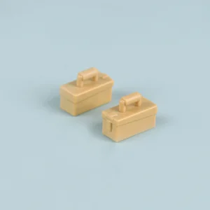 Custom Piece Miniature – German Patronenkasten 34 Ammo boxes molded in a tan or sand yellow color – 3D Print for LEGO minifigure Custom Piece Miniature – German Patronenkasten 34 Ammo boxes molded in a tan or sand yellow color – 3D Print for LEGO minifigure