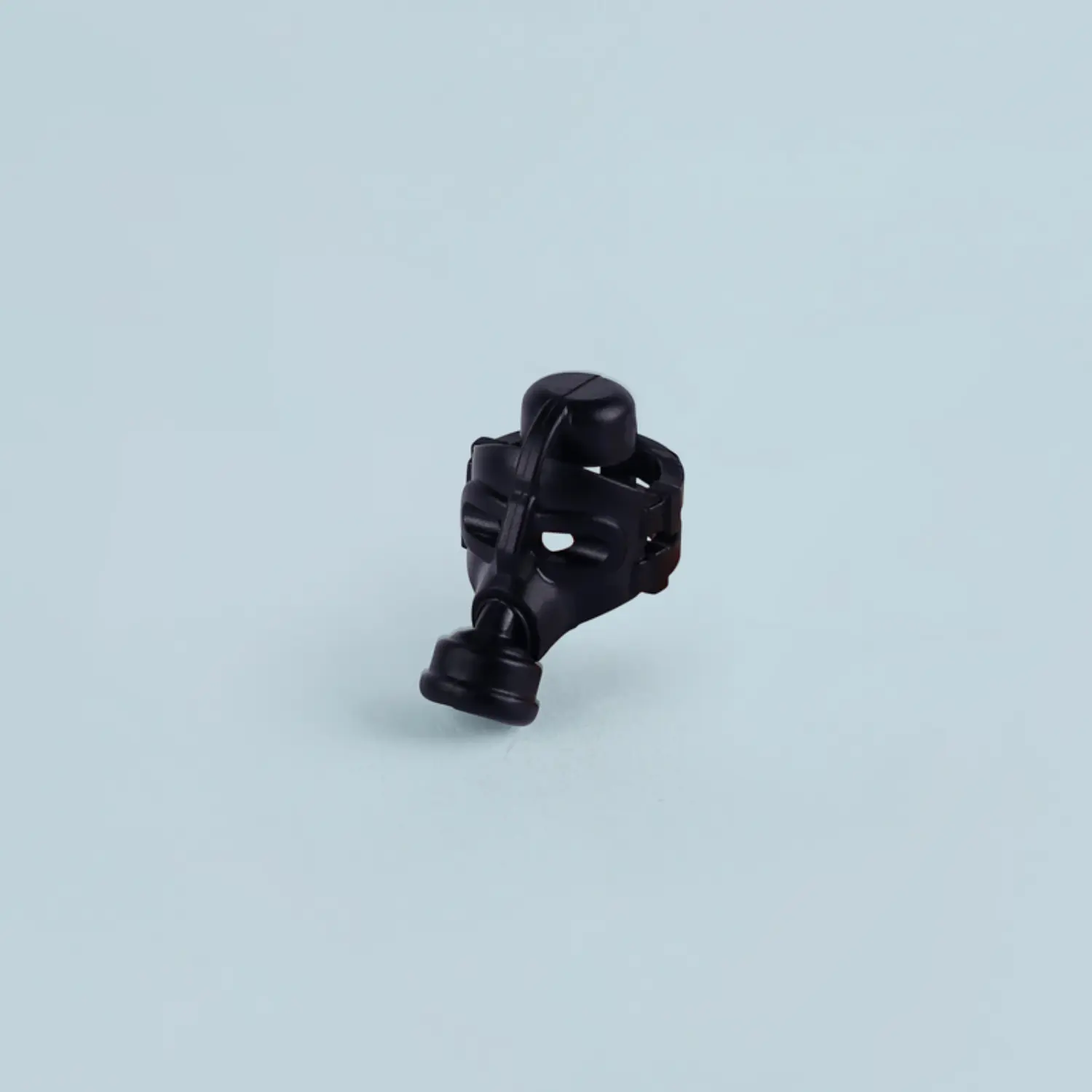 Custom Piece Miniature – gas mask molded in a black color World War II – 3D Print for LEGO minifigure