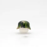Custom Piece Miniature – military Helmet German Stahlhelm (steel helmet) decorated with a camouflage pattern known as Sumpfmuster 43 44 Marsh Tan Water from the World War II  – 3D Print for LEGO minifigure