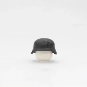 Custom Piece Miniature – military Helmet German Stahlhelm (steel helmet) from the World War II used for the helmets of Panzer (armored) crews – 3D Print for LEGO minifigure Custom Piece Miniature – military Helmet German Stahlhelm (steel helmet) from the World War II used for the helmets of Panzer (armored) crews – 3D Print for LEGO minifigure