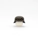 Custom Piece Miniature – military Helmet German Stahlhelm (steel helmet) has a wire mesh pattern printed from the World War II  – 3D Print for LEGO minifigure