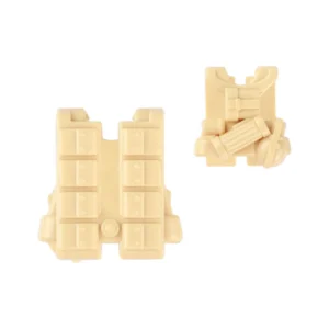 Custom Piece Miniature – modern military load-bearing tactical vest or load-bearing vest molded in a tan or desert sand color – 3D Print for LEGO minifigure Custom Piece Miniature – modern military load-bearing tactical vest or load-bearing vest molded in a tan or desert sand color – 3D Print for LEGO minifigure