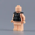 Custom Piece Miniature – tactical vest molded load-bearing vest or plate carrier in a black color – 3D Print for LEGO minifigure