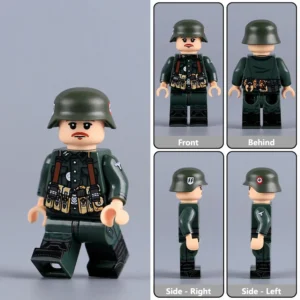 Minifigure - German Grenadier from World War II (LEGO Compatible) Minifigure - German Grenadier from World War II (LEGO Compatible)
