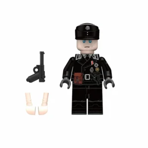 Minifigure - German Panzer (Armored) officer from World War II 2 (LEGO Compatible)