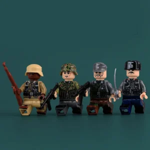 Minifigure - various Foreign Volunteers who served with the German military during World War II (LEGO Compatible)