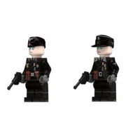 Minifigure - Two German Panzer (Armored) officers from World War II (LEGO Compatible)