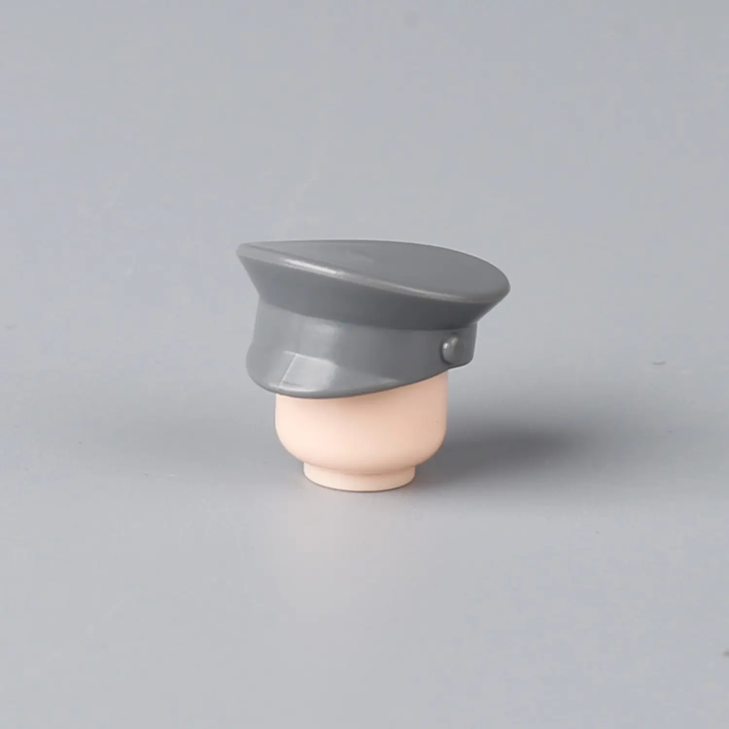 Custom Piece Miniature – German Army (Heer) officer's grey peaked visor cap (Schirmmütze) from the World War II – 3D Print for LEGO minifigure Custom Piece Miniature – German Army (Heer) officer's grey peaked visor cap (Schirmmütze) from the World War II – 3D Print for LEGO minifigure