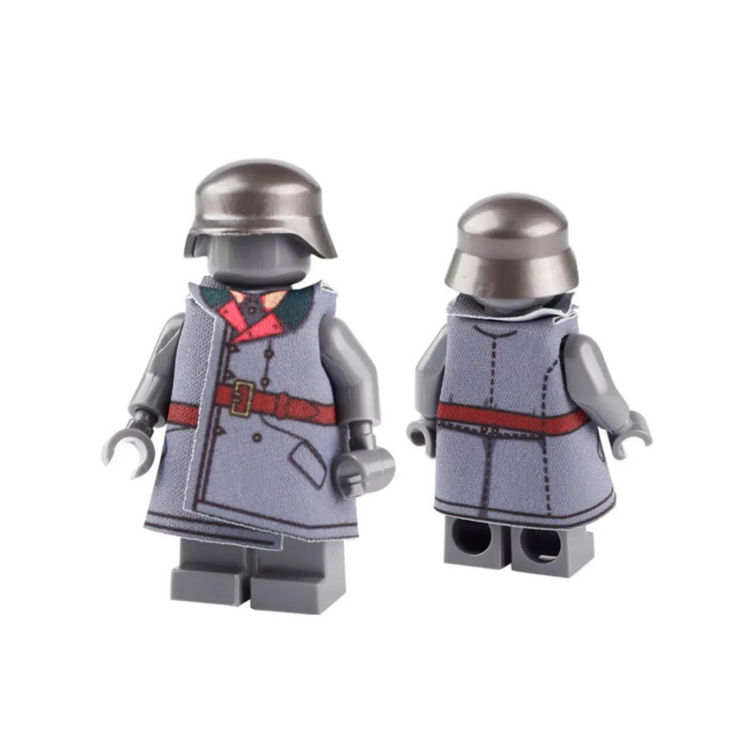 Custom Piece Miniature – German Imperial Army General's Greatcoat – 3D Print for LEGO Minifigure Custom Piece Miniature – German Imperial Army General's Greatcoat – 3D Print for LEGO Minifigure