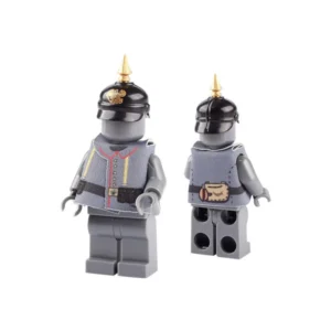 Custom Piece Miniature – German Imperial Army M1910 Tunic (Waffenrock) – 3D Print for LEGO Minifigure