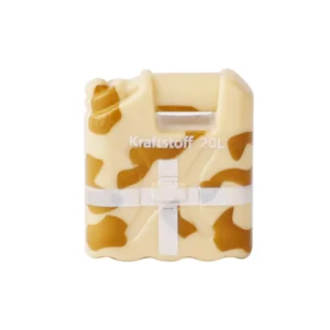Custom Piece Miniature – German Jerrycan fuel can from North African Campaign of the World War II light with two-tone desert camouflage pattern – 3D Print for LEGO Minifigure Custom Piece Miniature – German Jerrycan fuel can from North African Campaign of the World War II light with two-tone desert camouflage pattern – 3D Print for LEGO Minifigure