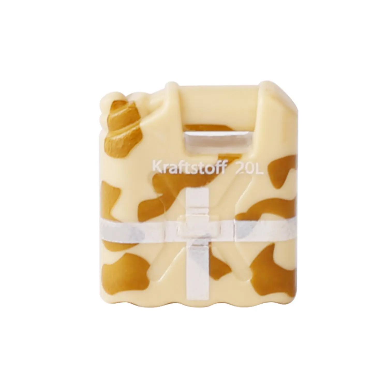 Custom Piece Miniature – German Jerrycan fuel can from North African Campaign of the World War II light with two-tone desert camouflage pattern – 3D Print for LEGO Minifigure Custom Piece Miniature – German Jerrycan fuel can from North African Campaign of the World War II light with two-tone desert camouflage pattern – 3D Print for LEGO Minifigure