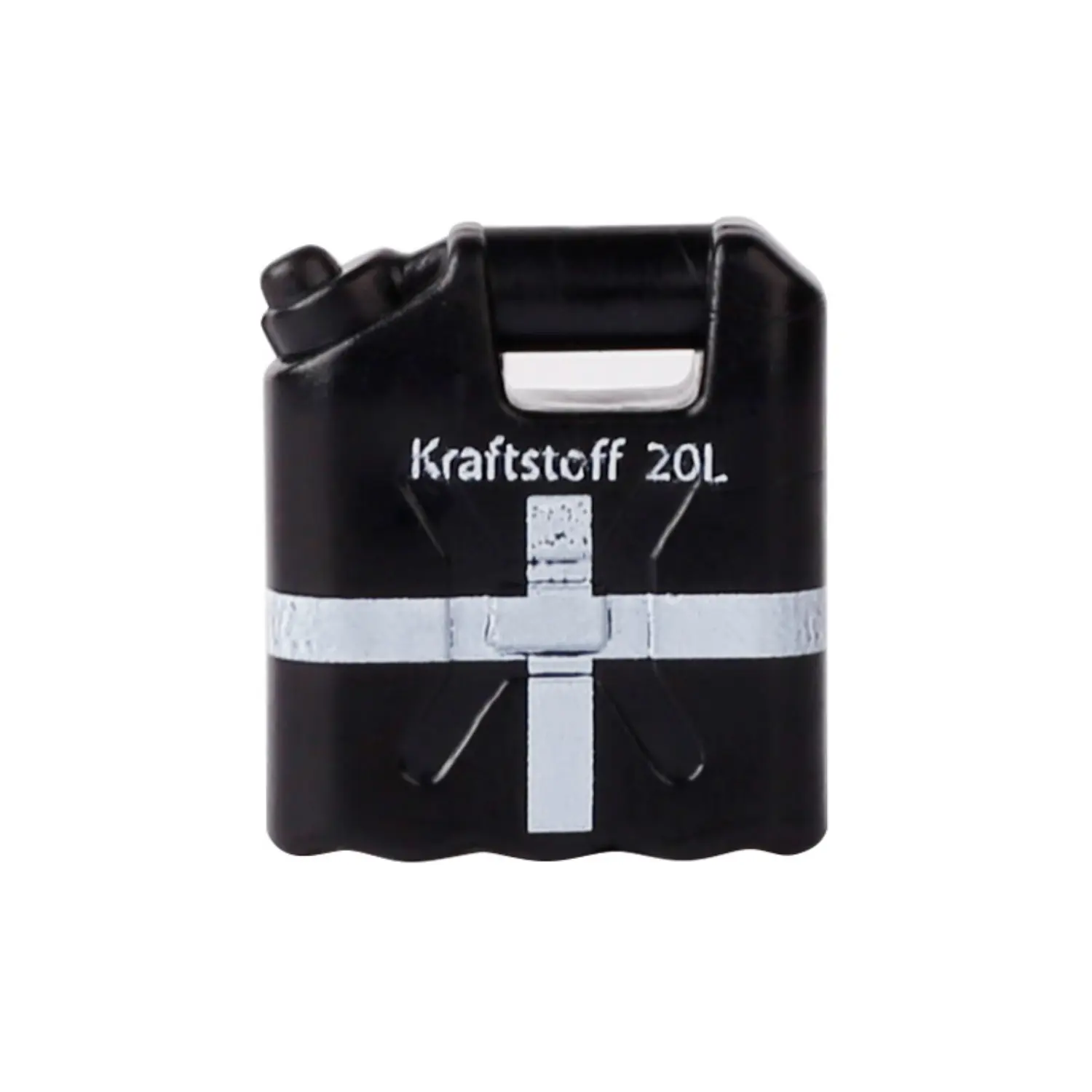 Custom Piece Miniature – German Jerrycan fuel can from the World War II black – 3D Print for LEGO Minifigure
