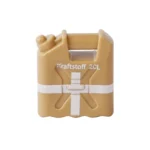 Custom Piece Miniature – German "Jerrycan" fuel can from the World War II sand yellow desert tan – 3D Print for LEGO Minifigure