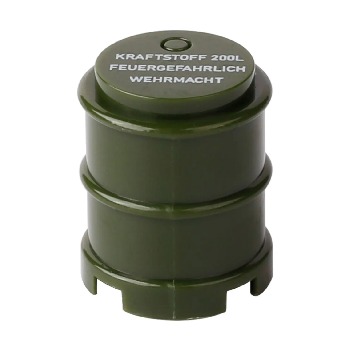 Custom Piece Miniature – German Wehrmacht 200-liter fuel drum from the World War II olive-green 2 – 3D Print for LEGO Minifigure Custom Piece Miniature – German Wehrmacht 200-liter fuel drum from the World War II olive-green 2 – 3D Print for LEGO Minifigure