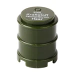 Custom Piece Miniature – German Wehrmacht 200-liter fuel drum from the World War II olive-green – 3D Print for LEGO Minifigure