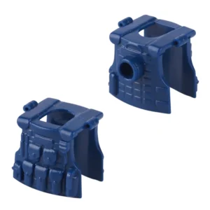 Custom Piece Miniature – Plate carrier or ballistic tactical vest or body armor molded in a dark blue color – 3D Print for LEGO minifigure Custom Piece Miniature – Plate carrier or ballistic tactical vest or body armor molded in a dark blue color – 3D Print for LEGO minifigure