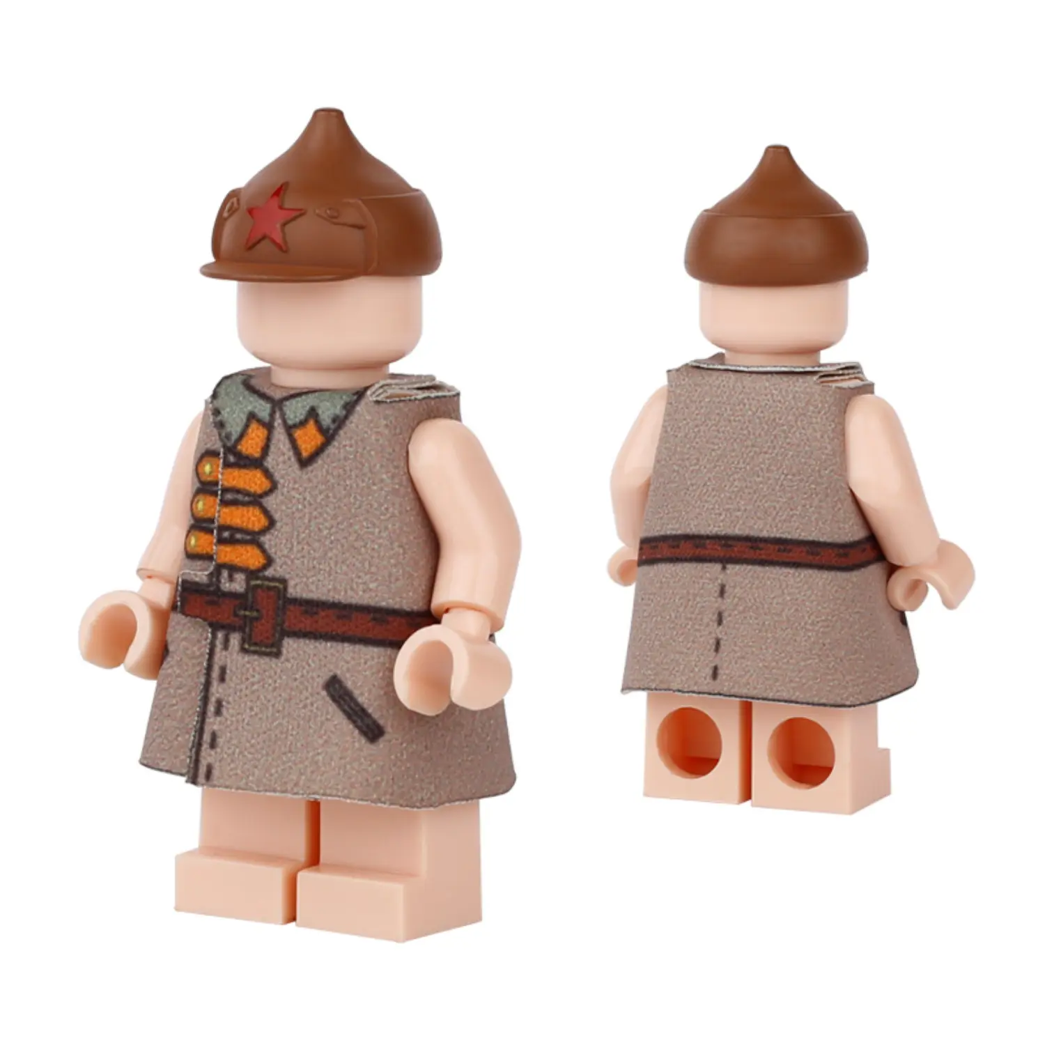 Custom Piece Miniature – Soviet Red Army Officer's Shinel Greatcoat – 3D Print for LEGO Minifigure Custom Piece Miniature – Soviet Red Army Officer's Shinel Greatcoat – 3D Print for LEGO Minifigure
