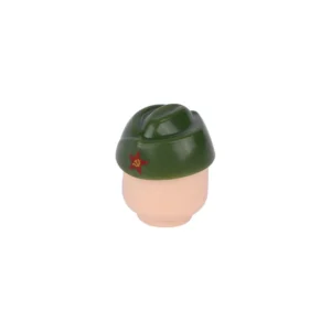 Custom Piece Miniature – Soviet Red Army Pilotka military cap World War II – 3D Print for LEGO minifigure Custom Piece Miniature – Soviet Red Army Pilotka military cap World War II – 3D Print for LEGO minifigure