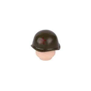 Custom Piece Miniature – Soviet SSh-40 steel helmet olive green – 3D Print for LEGO minifigure Custom Piece Miniature – Soviet SSh-40 steel helmet olive green – 3D Print for LEGO minifigure