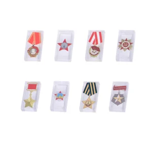 Custom Piece Miniature – Soviet military medals from the World War II – 3D Print for LEGO minifigure Custom Piece Miniature – Soviet military medals from the World War II – 3D Print for LEGO minifigure