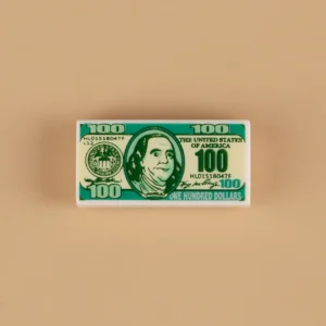 Custom Piece Miniature – United States one-hundred-dollar bill custom-printed tile – 3D Print for LEGO minifigure Custom Piece Miniature – United States one-hundred-dollar bill custom-printed tile – 3D Print for LEGO minifigure