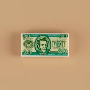 Custom Piece Miniature – United States twenty-dollar bill custom-printed tile – 3D Print for LEGO minifigure Custom Piece Miniature – United States twenty-dollar bill custom-printed tile – 3D Print for LEGO minifigure