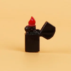 Custom Piece Miniature – Zippo windproof lighter black – 3D Print for LEGO Minifigure Custom Piece Miniature – Zippo windproof lighter black – 3D Print for LEGO Minifigure