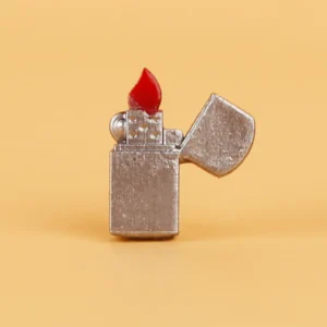 Custom Piece Miniature – Zippo windproof lighter dark grey – 3D Print for LEGO Minifigure Custom Piece Miniature – Zippo windproof lighter dark grey – 3D Print for LEGO Minifigure