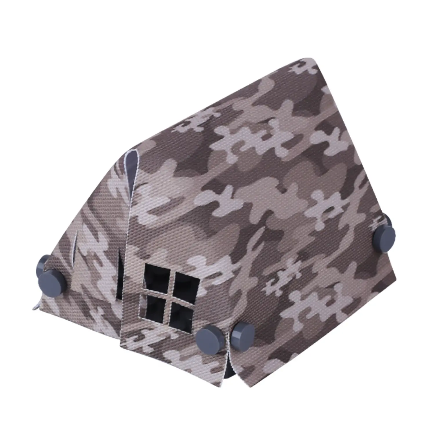 Custom Piece Miniature – large A-frame tent printed with a modern urban or mountain camouflage pattern – 3D Print for LEGO minifigure Custom Piece Miniature – large A-frame tent printed with a modern urban or mountain camouflage pattern – 3D Print for LEGO minifigure