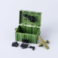 Custom Piece Miniature – military UAV (Unmanned Aerial Vehicle) system fixed-wing reconnaissance drone olive green – 3D Print for LEGO minifigure