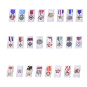 Custom Piece Miniature – military medals from World War II United States, Great Britain and the Commonwealth, and the Soviet Union – 3D Print for LEGO minifigure Custom Piece Miniature – military medals from World War II United States, Great Britain and the Commonwealth, and the Soviet Union – 3D Print for LEGO minifigure