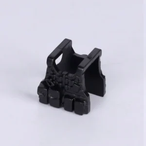 Custom Piece Miniature – modern load-bearing tactical vest or plate carrier molded in a black color – 3D Print for LEGO minifigure Custom Piece Miniature – modern load-bearing tactical vest or plate carrier molded in a black color – 3D Print for LEGO minifigure