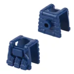 Custom Piece Miniature – modern plate carrier tactical vest or plate carrier molded in a dark blue color – 3D Print for LEGO minifigure