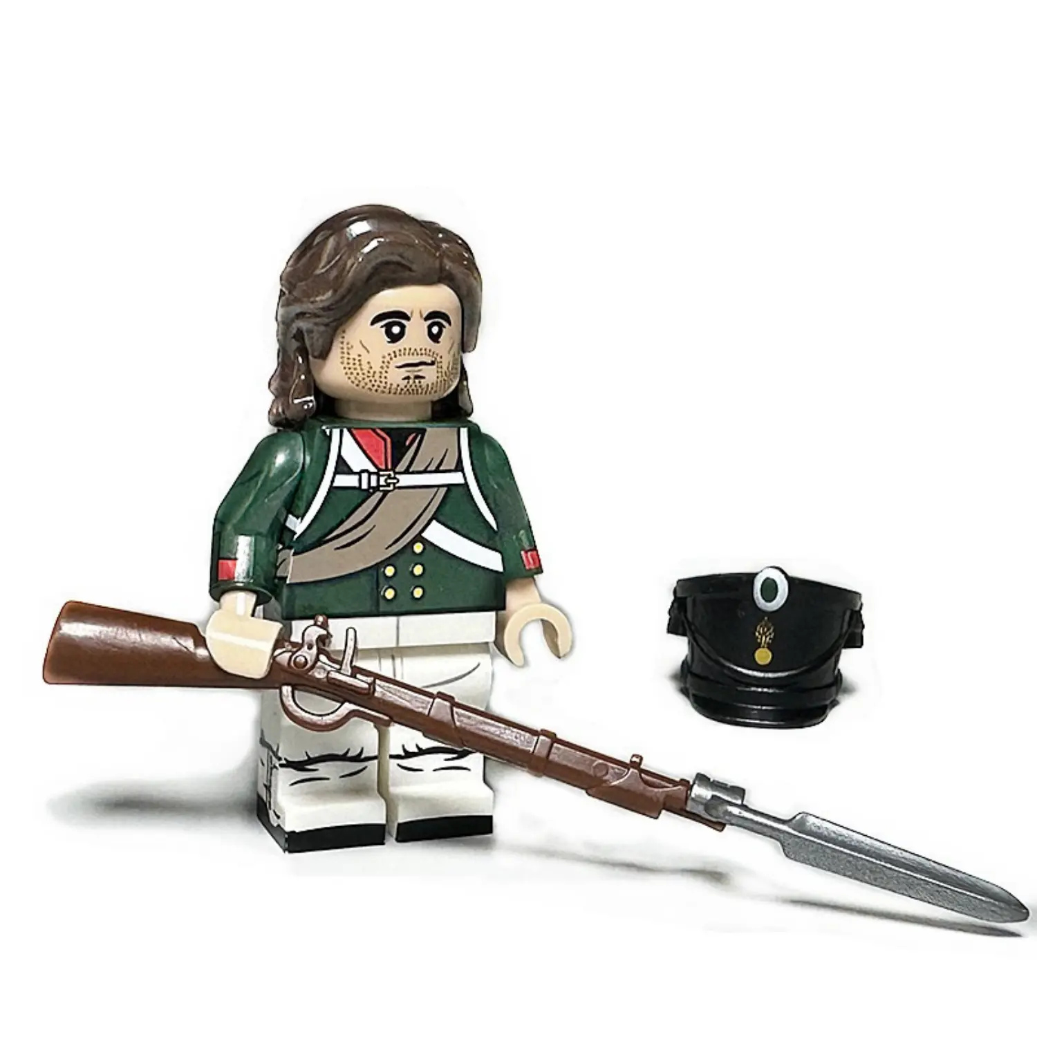 Minifigure - French Infantry Recruit from the Napoleonic Wars (LEGO Compatible) Minifigure - French Infantry Recruit from the Napoleonic Wars (LEGO Compatible)