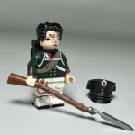 Minifigure - French Marshal Jourdan Infantryman from the Napoleonic Wars (LEGO Compatible)